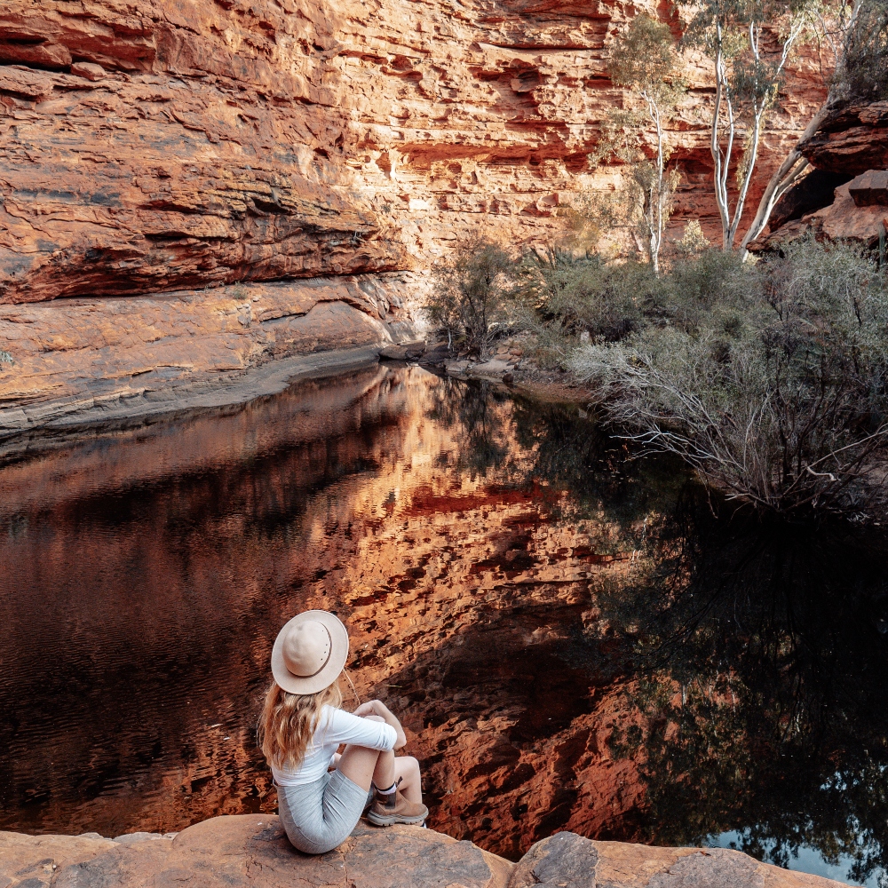Garden of Eden, Kings Canyon, Western Australia
