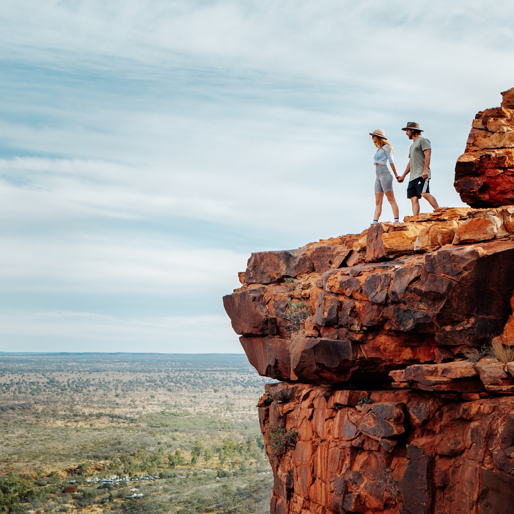 The sheer drops in Kings Canyon are next level. Epic place to hike in the red centre.