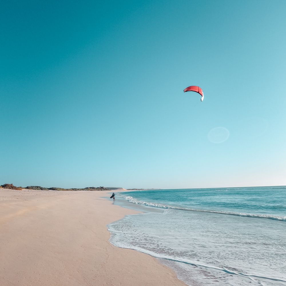 Kitesurfing is a must do activity in Exmouth.