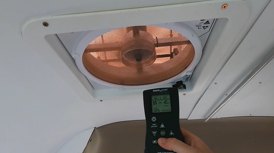 Installation guide for Maxx Air Fan Toyota Coaster