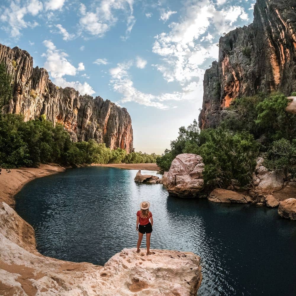 Windjana Gorge Western Australia. Best attractions in the Gibb.