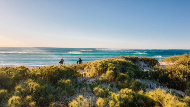 Wobiri Beach in Exmouth, Western Australia