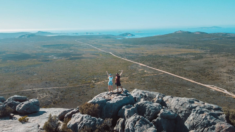 These are the views from Frenchman's Peak - mindblowing!