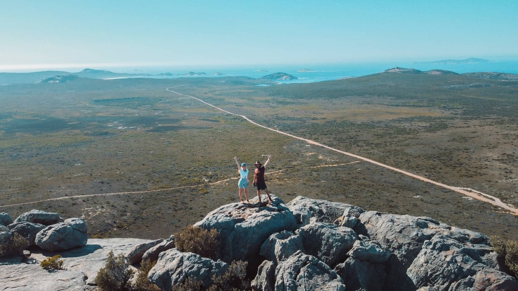 These are the views from Frenchman's Peak - mindblowing!