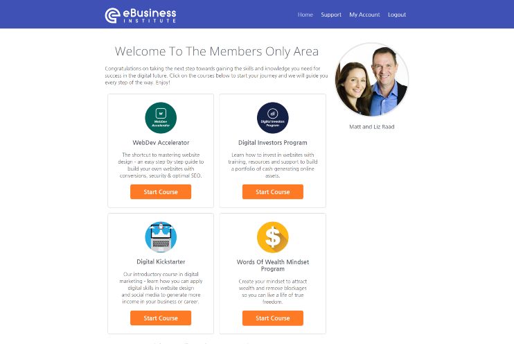 Matt and Liz Digital Investors Screenshot 