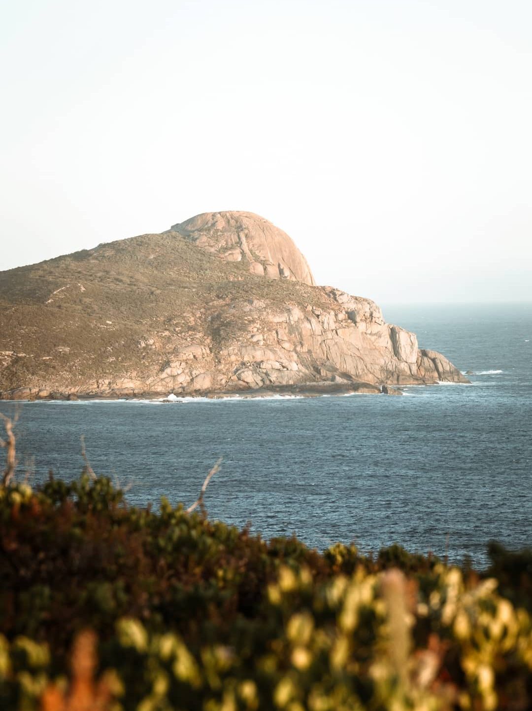 A scenic view of the iconic granite formations along the Augusta coastline in Western Australia, showcasing the area's unique geology and natural seaside beauty, perfect for geotourism and landscape photography.