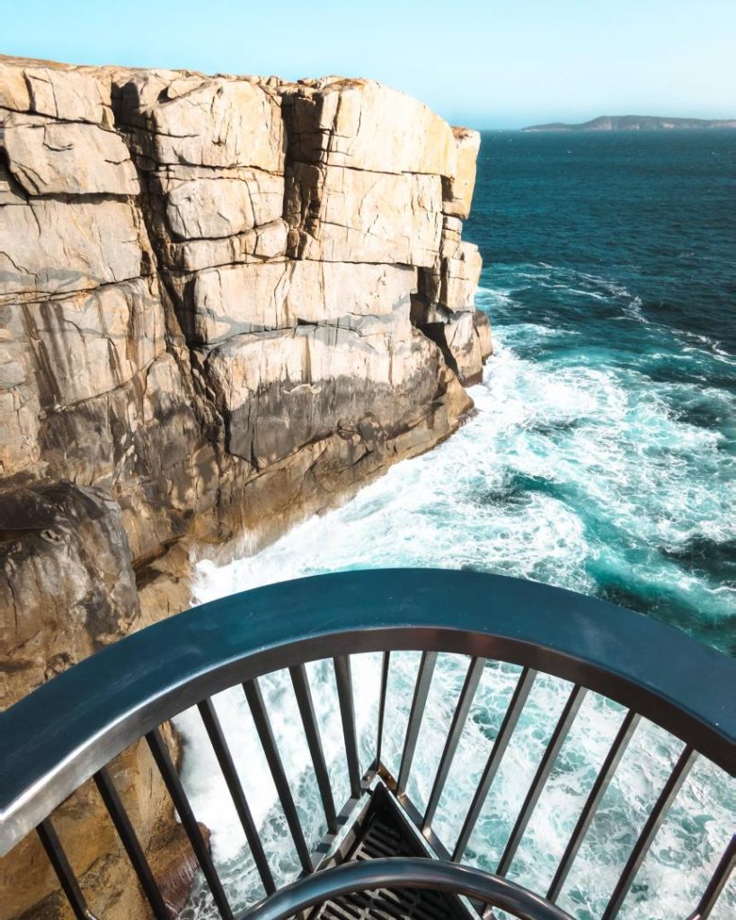 The gap near natural bridge in albany, western australia, it's one of the best tours in Albany to do